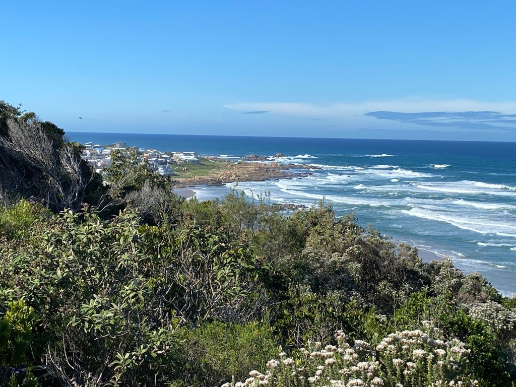 Buffelsbaai Village seen from the Buffalo Bay Trail hike