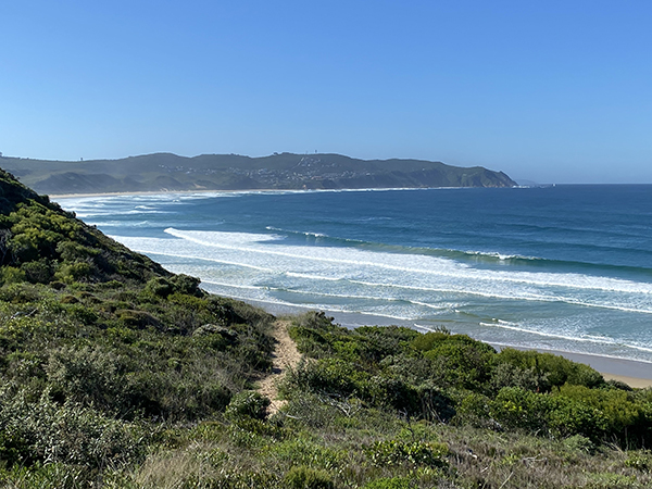 Beautiful sandy beach at Buffelsbaai