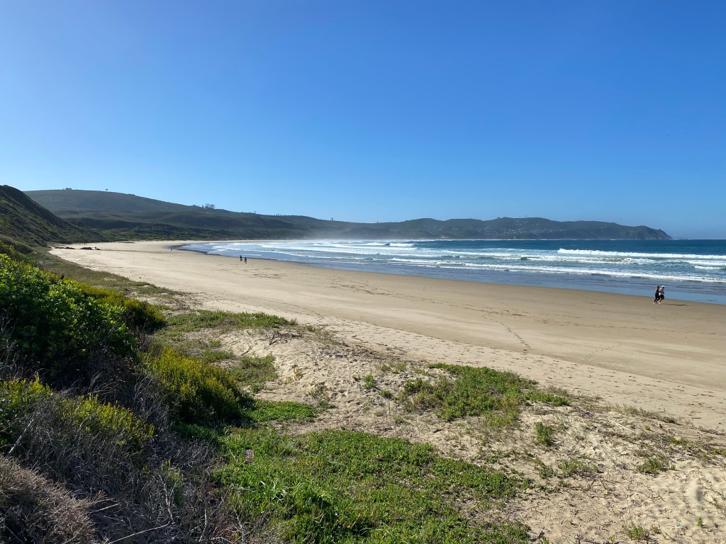 Buffalo Bay's main beach is a large sandy bay