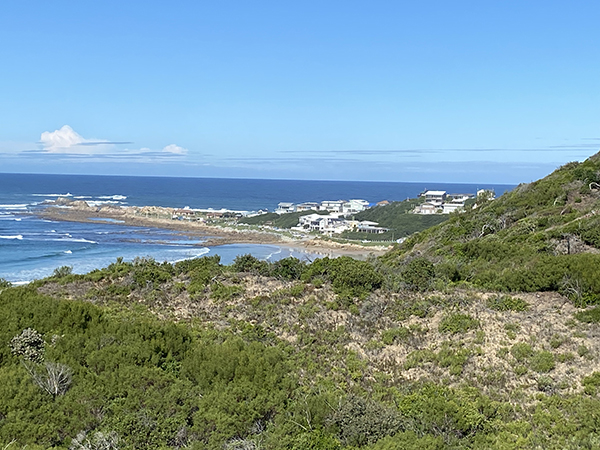 View of the village of Buffalo Bay
