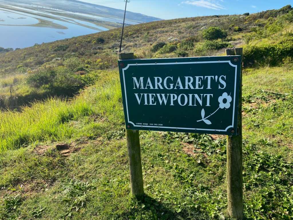 A stunning view of Knysna and the Knysna Estuary from Margaret's viewpoint
