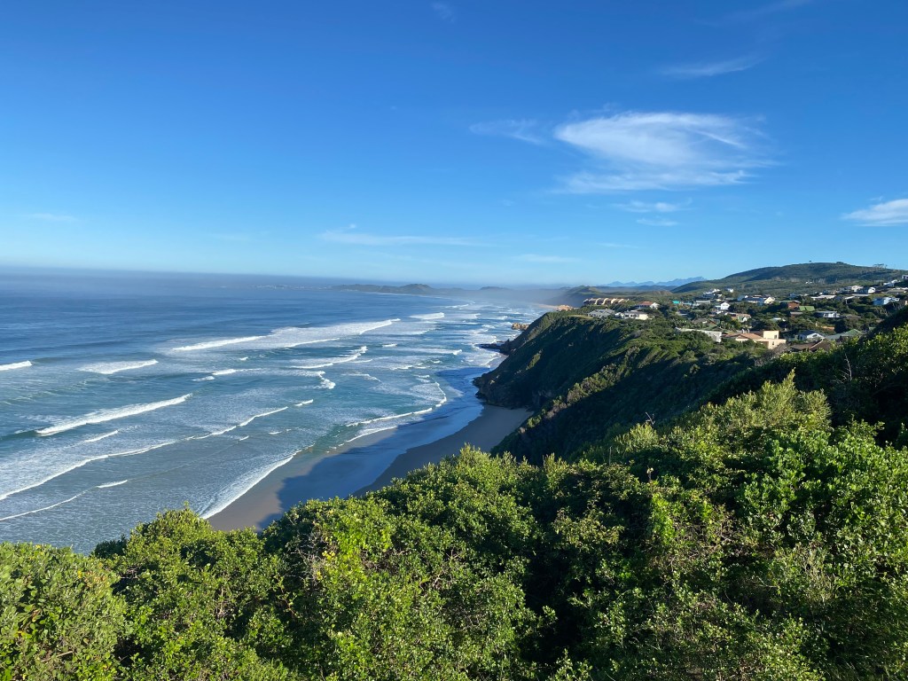Brenton-on-sea village from Fisherman's Walk