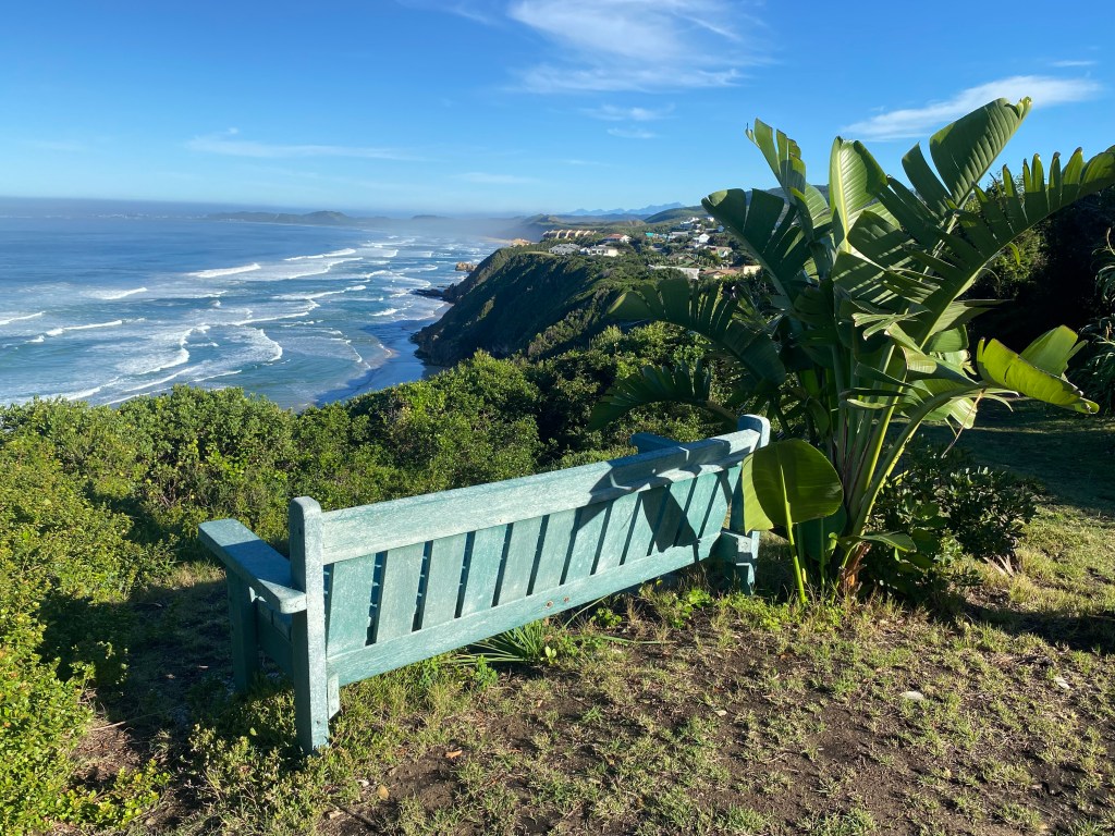 Enjoy the ocean views from these benches on Fisherman's Walk
