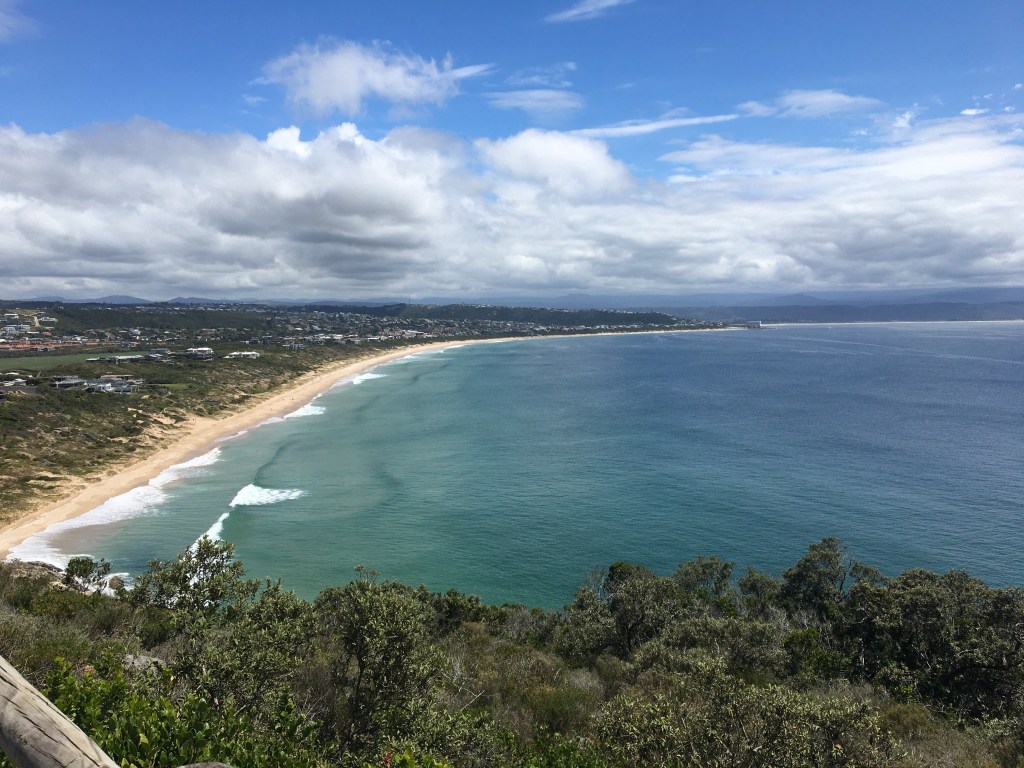 Plettenberg Bay and it's beach as seen from the Robberg Nature Reserve