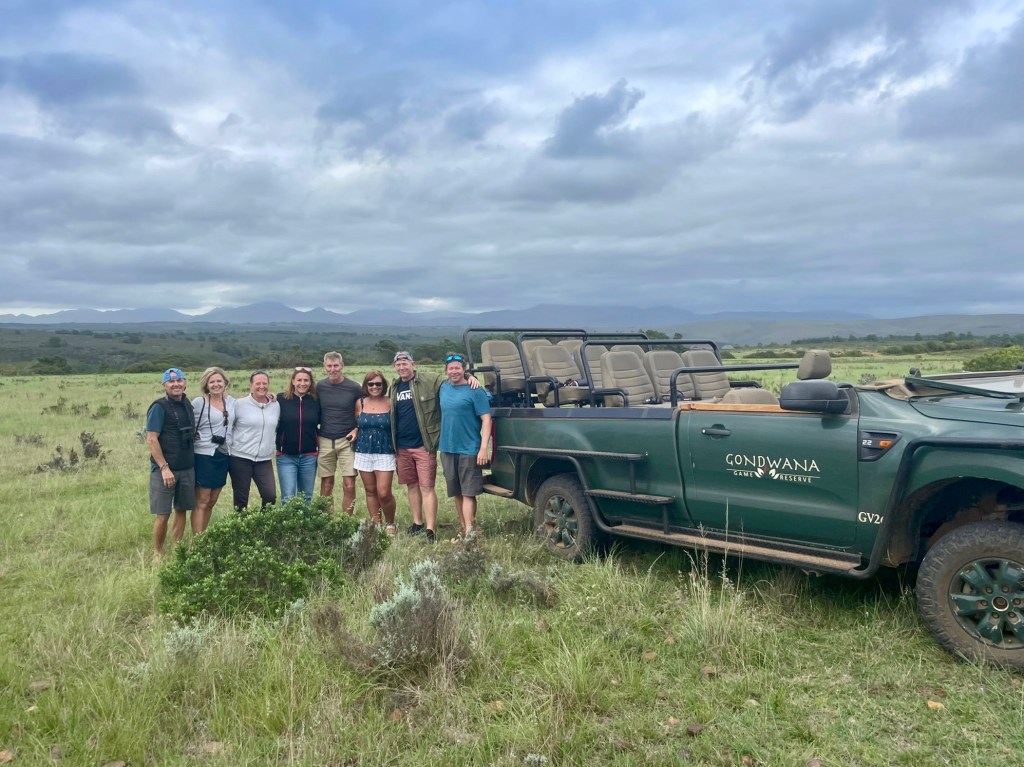 Sunset game drive at Gondwana Big Five Game Reserve in the Garden Route