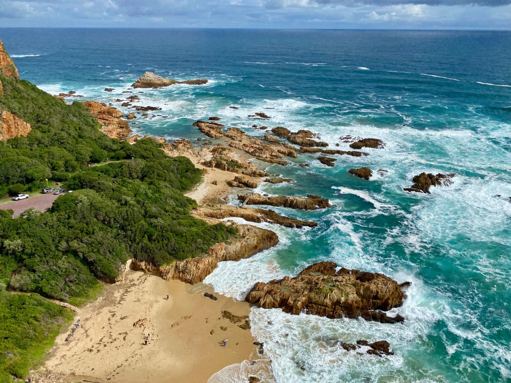 Rocky point at the Knysna Heads in the Garden Route