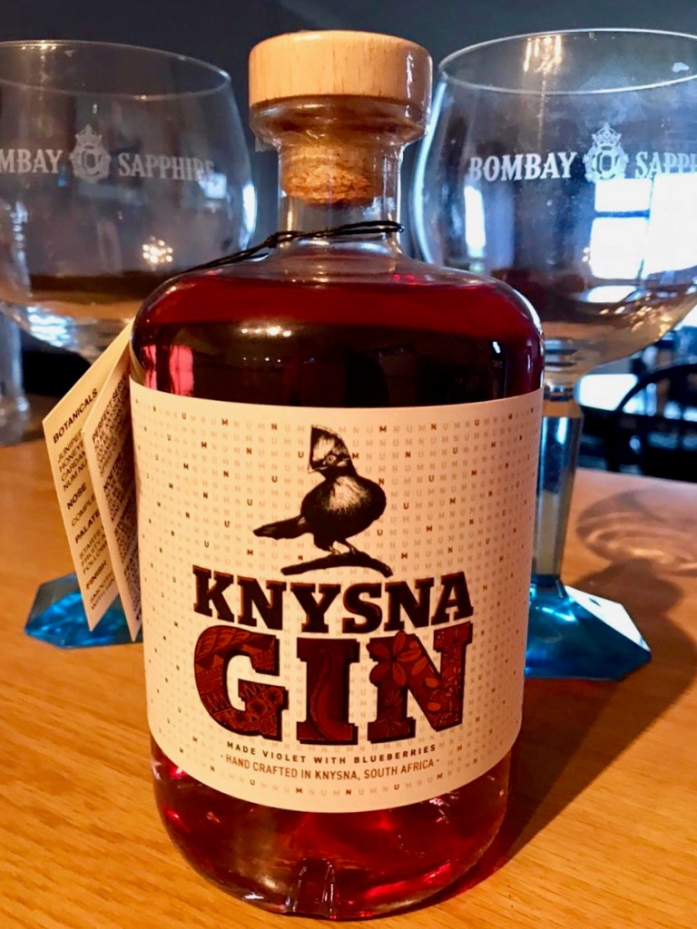 The Knysna Gin Distillery makes delicious Craft Gins in the Garden Route