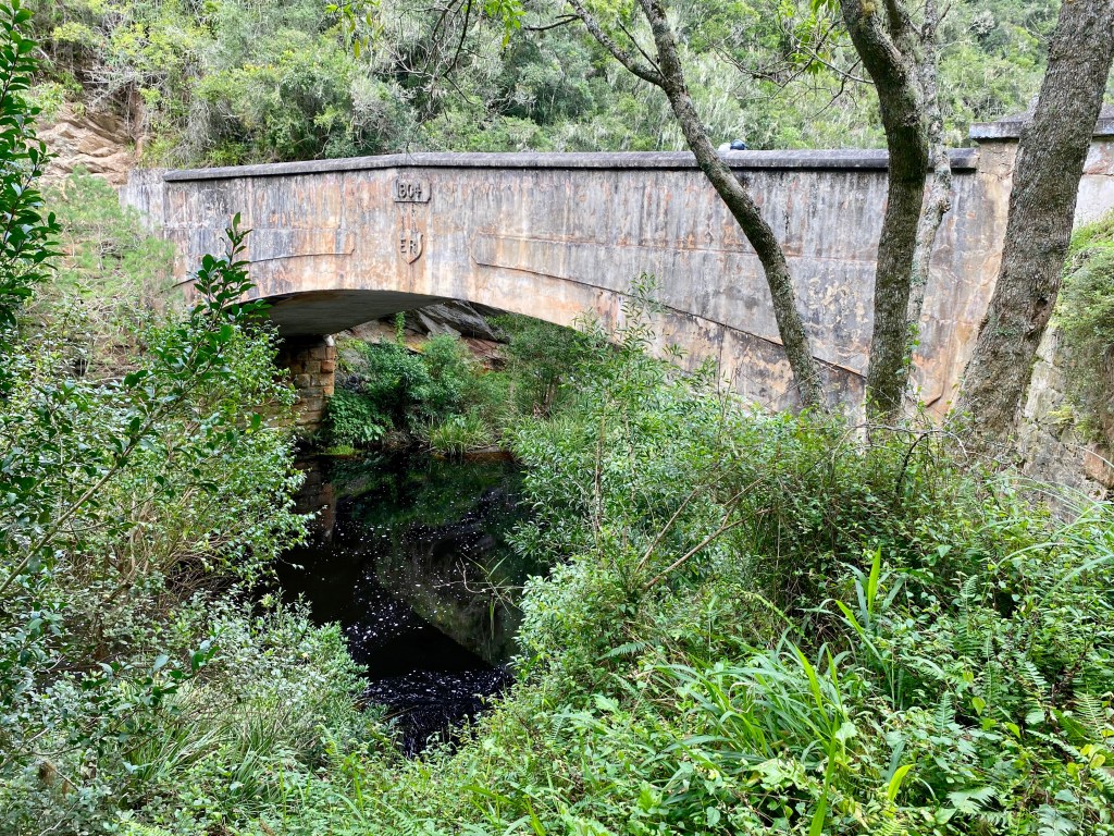 The bridge at Kaaimans River Pass on Seven Passes Road in the Garden Route