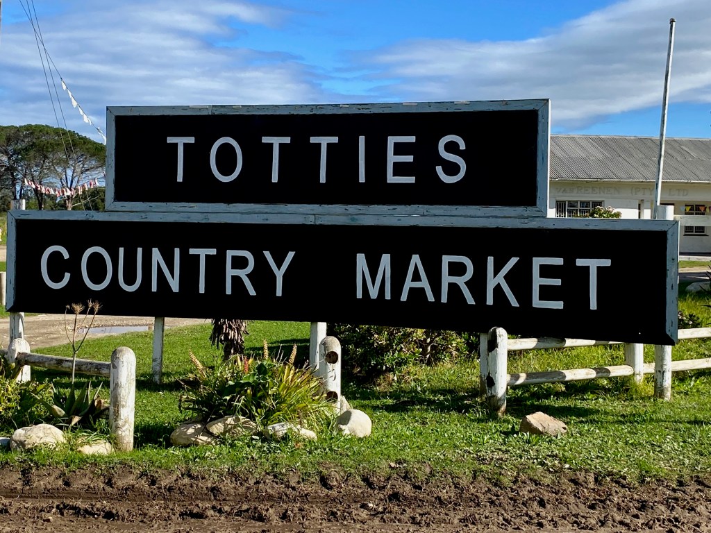 Totties Country Market can be found on Seven Passes Road in the Garden Route