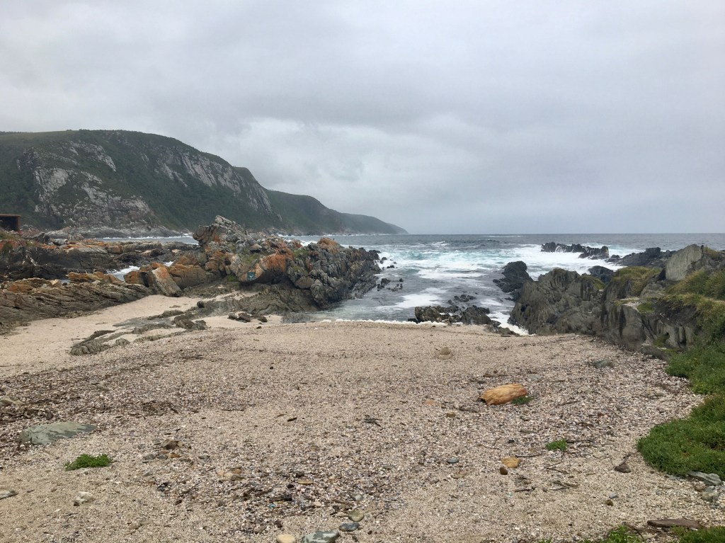 One of the beaches at Storm's River in Tsitsikamma National Park in the Garden Route