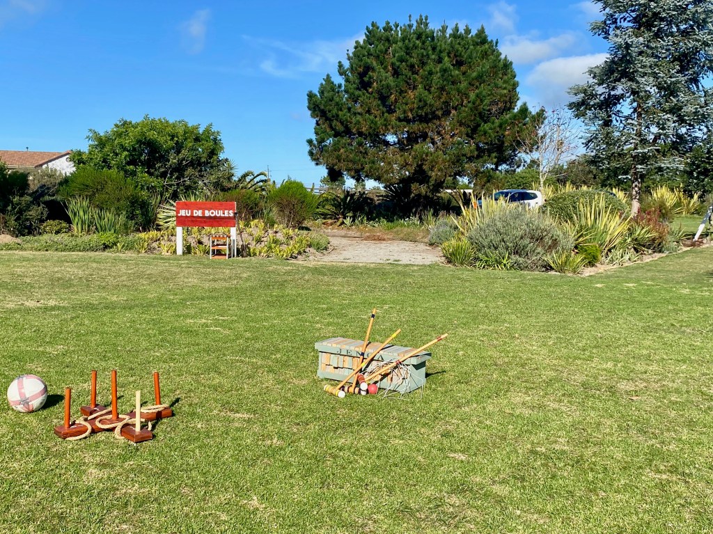 Lots of games to keep the kids entertained at New Wave Village, Victoria Bay