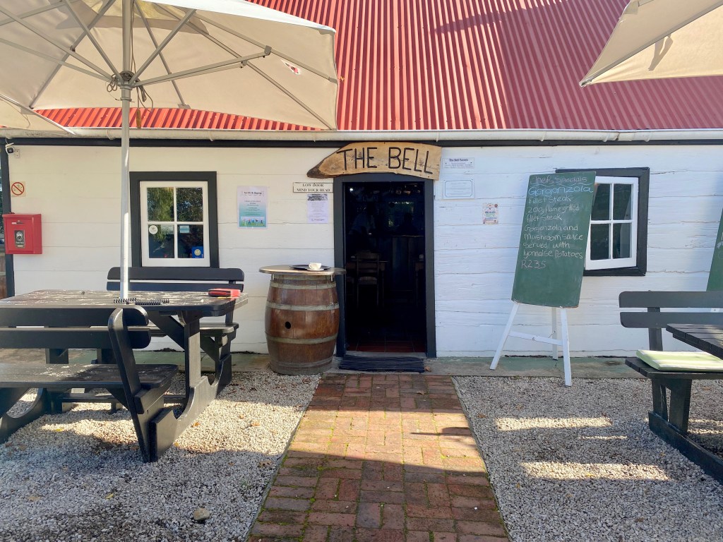 Knysna's smallest pub can only seat 36 people inside