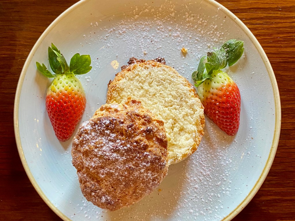 Tea and scones served every Wednesday in the Manor House at Portland Manor