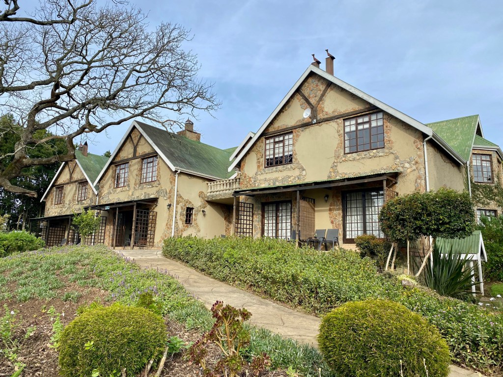 The hotel rooms at Portland Manor in Rheenendal near Knysna in the Garden Route
