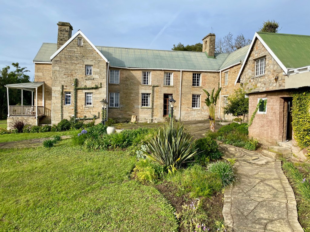 The side view of The Manor House at Portland Manor in the Garden Route