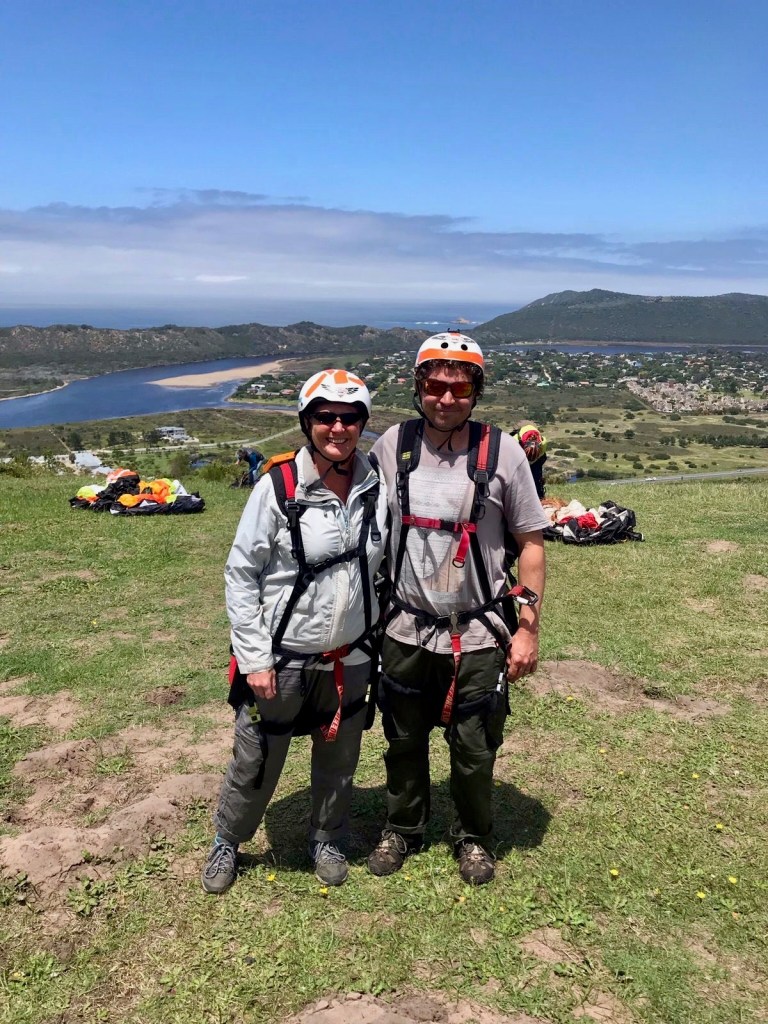 Paragliding from Cloud 9 in Sedgefield on the Garden Route
