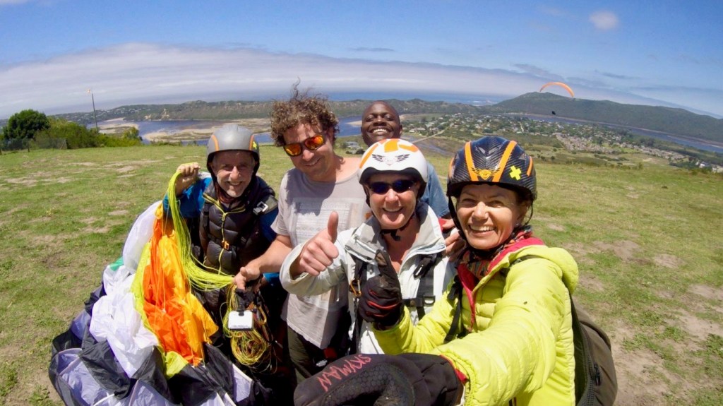 After our tandem flights over Sedgefield