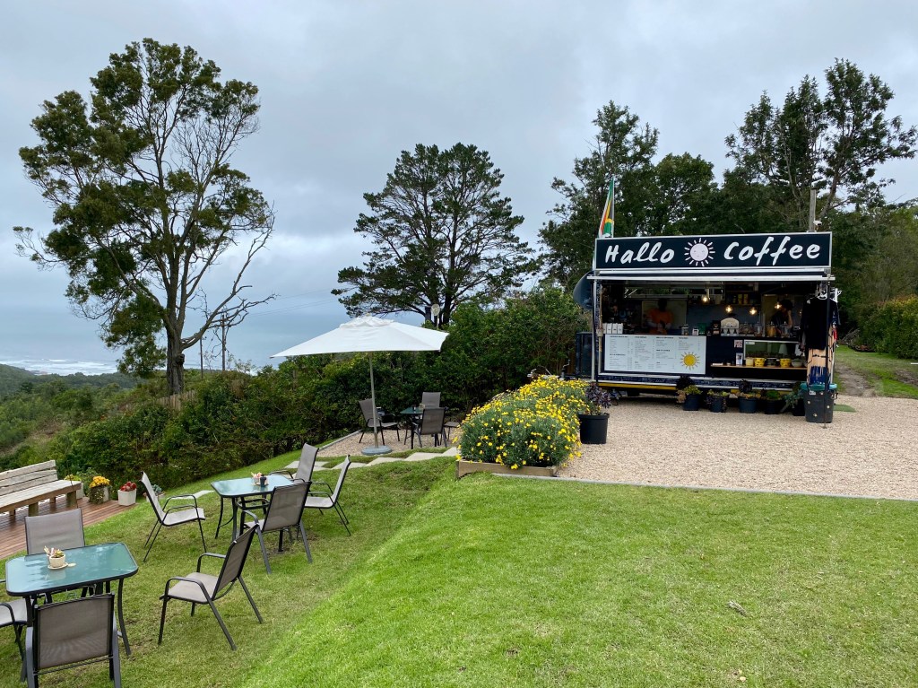 Excellent coffee and tasty treats at Hallo Coffee in WIlderness