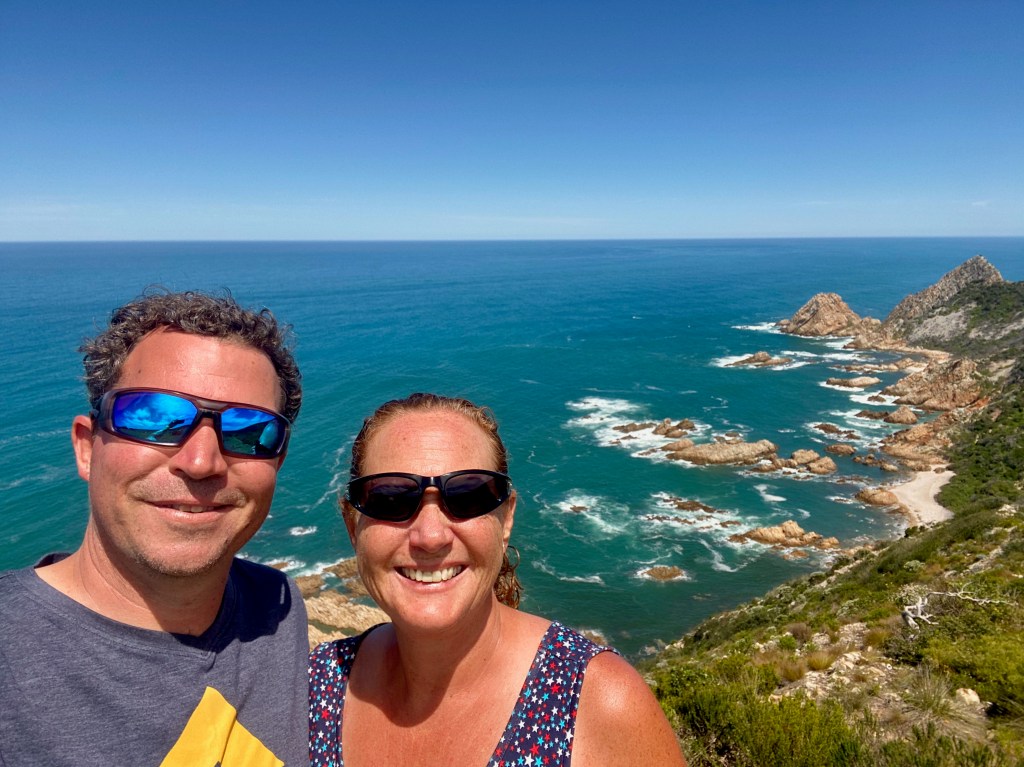 Gorgeous view of the Kranshoek beach and coastline