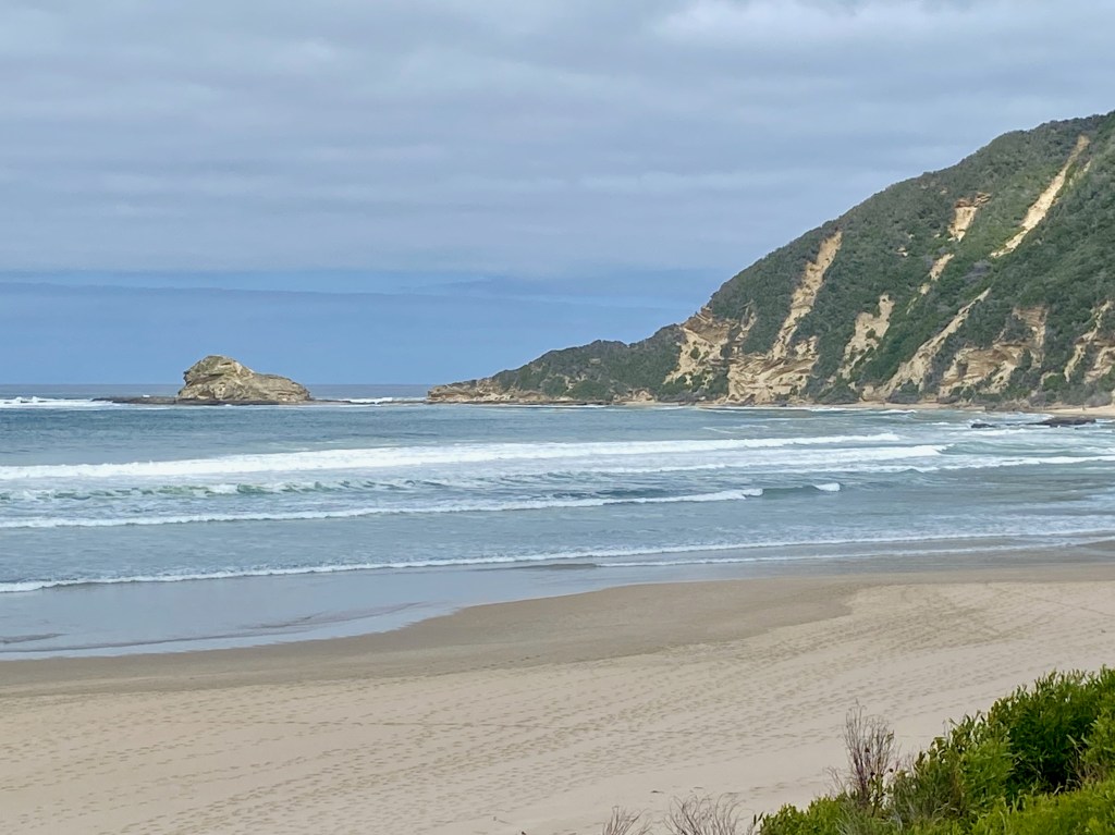 Gerickes Point (the Sphinx) from Swartvlei Beach in Sedgefield in the Garden Route
