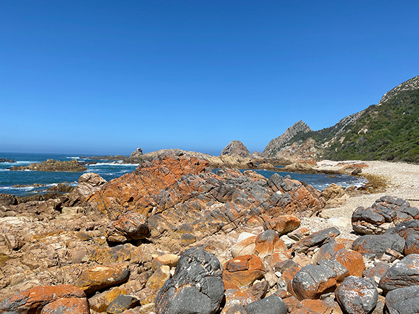 Kranshoek beach along the Garden Route National Park coastline