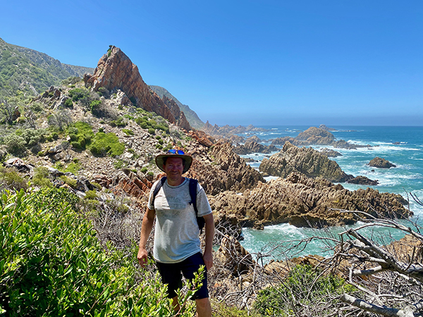 Stunning coastal scenery in Garden Route National Park