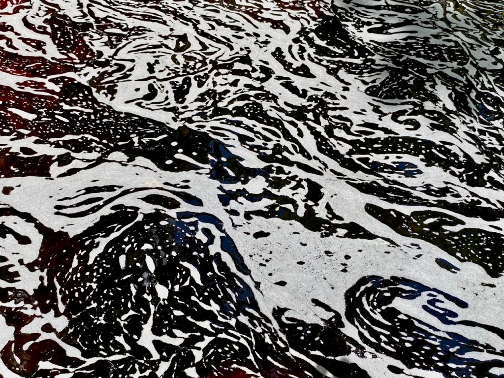 Swirling water at Pepsi Pools