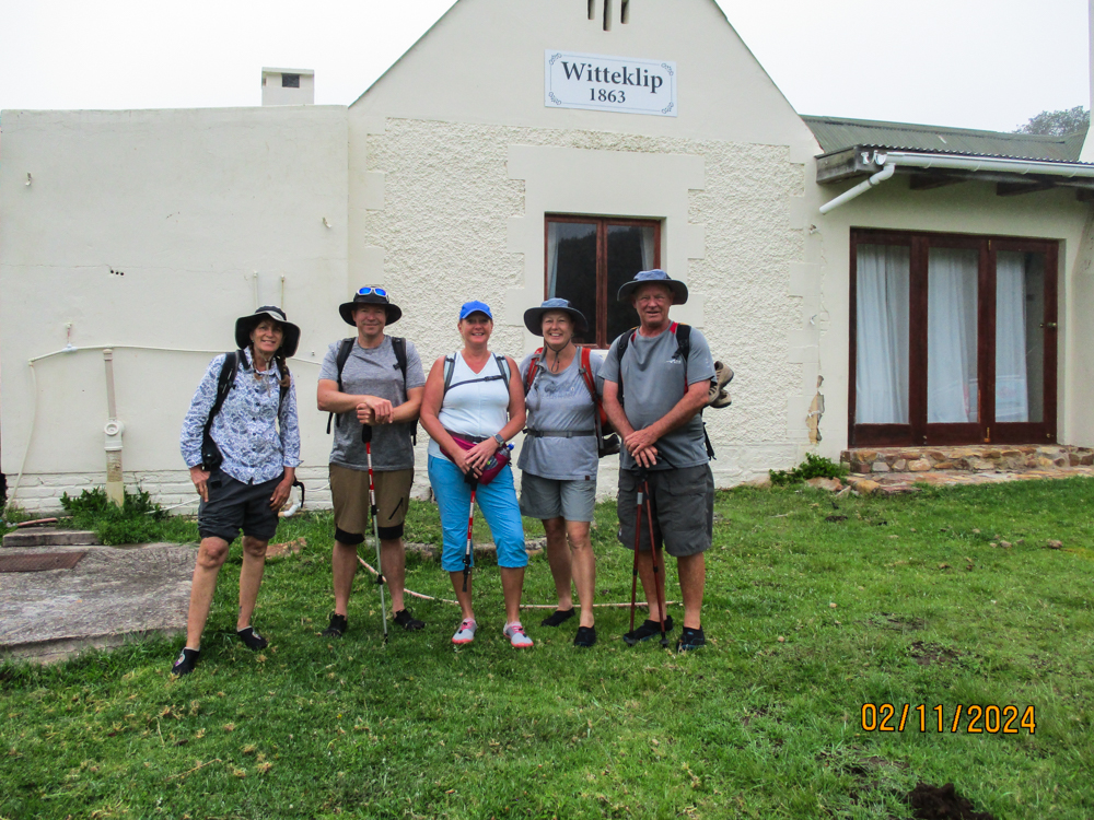 Ready for our epic adventure on the Antie se Pad slackpacking trail