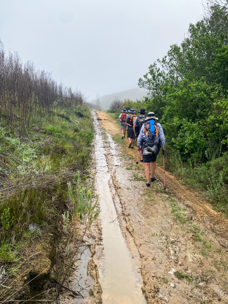 A misty morning at Antjie se Pad