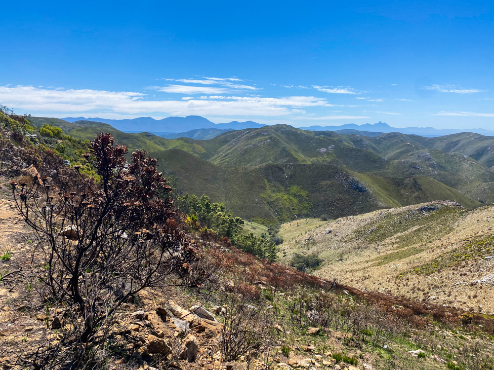 Such amazing vistas at Antjie se Pad